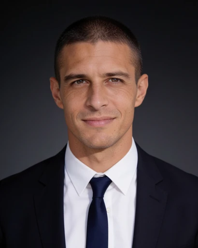 Conductor (traje azul)